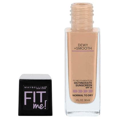 Maybelline Fit Me Dewy & Smooth Foundation 30ml (Various Shades)