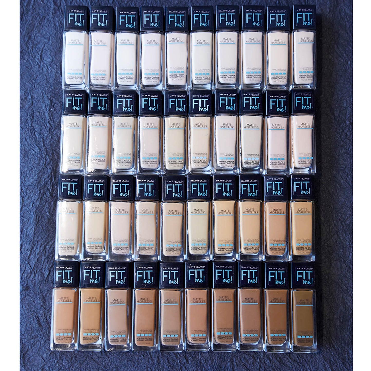 Maybelline Fit Me! Matte and Poreless Mattifying Liquid Foundation 30ml (Various Shades)