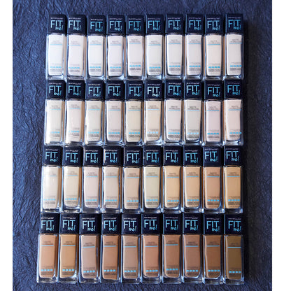 Maybelline Fit Me! Matte and Poreless Mattifying Liquid Foundation 30ml (Various Shades)