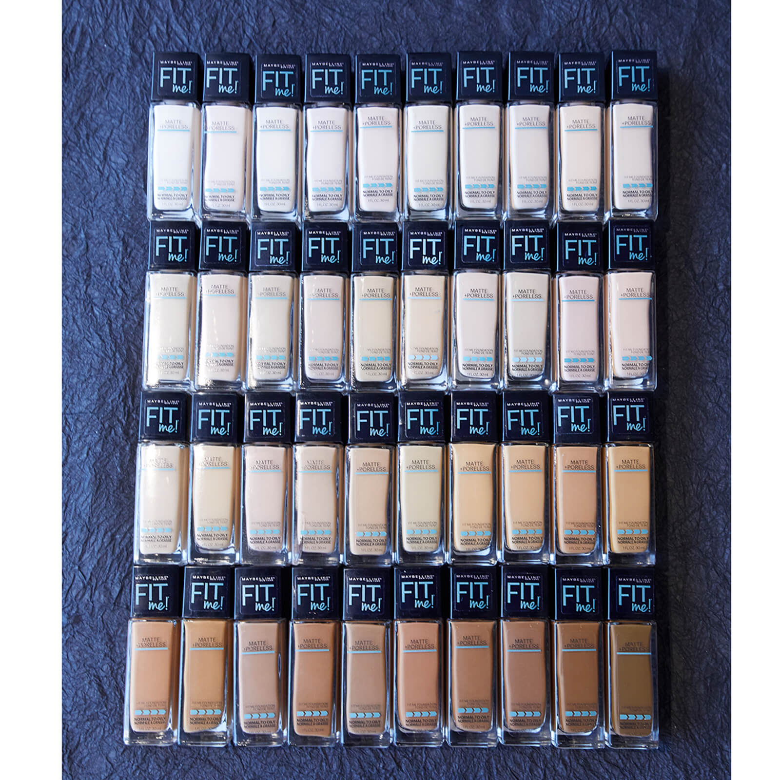 Maybelline Fit Me! Matte and Poreless Mattifying Liquid Foundation 30ml (Various Shades)