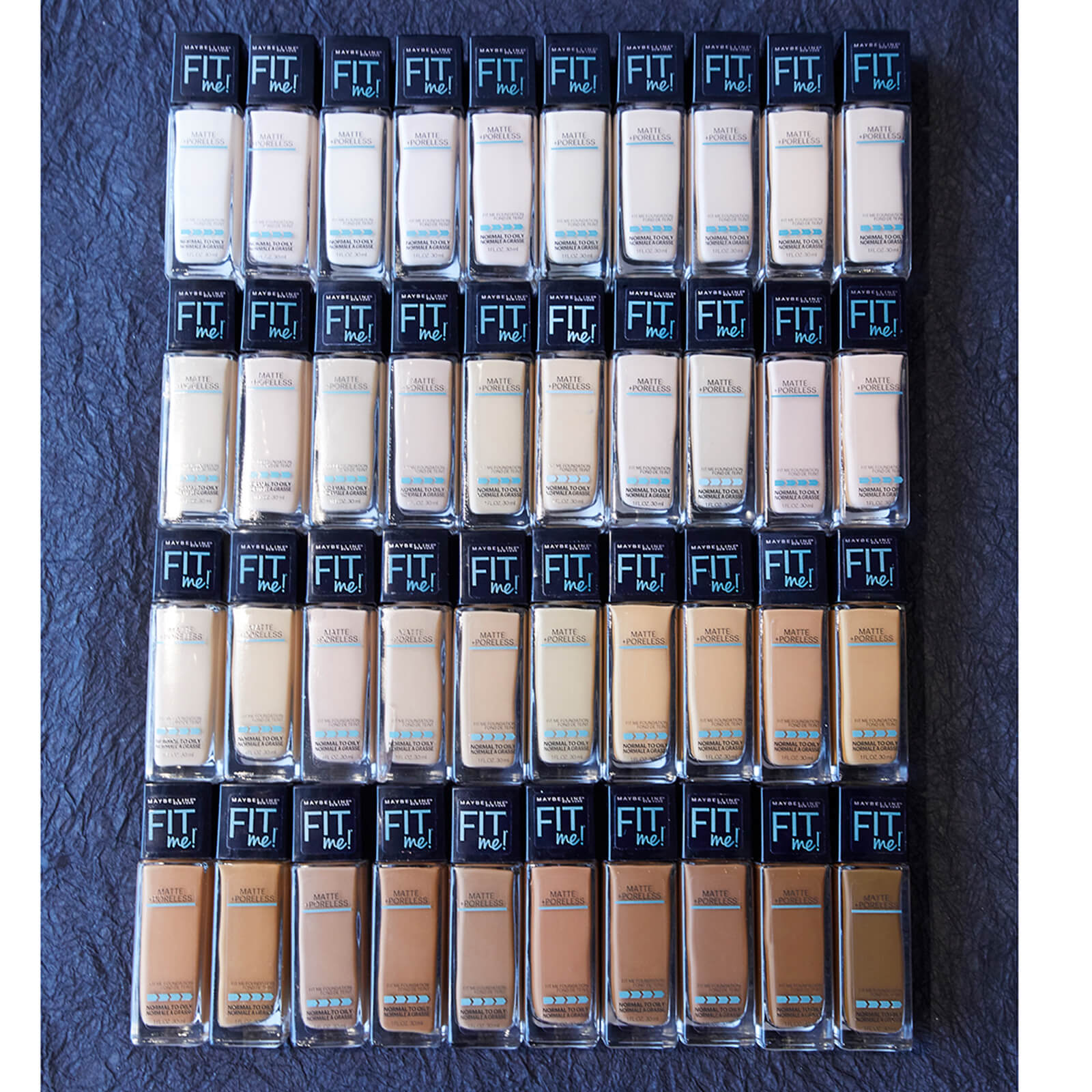 Maybelline Fit Me! Matte and Poreless Mattifying Liquid Foundation 30ml (Various Shades)