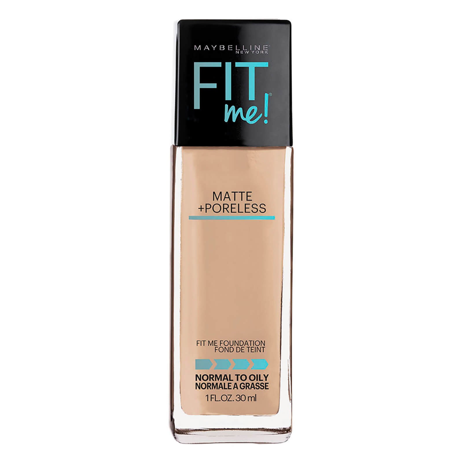 Maybelline Fit Me! Matte and Poreless Mattifying Liquid Foundation 30ml (Various Shades)