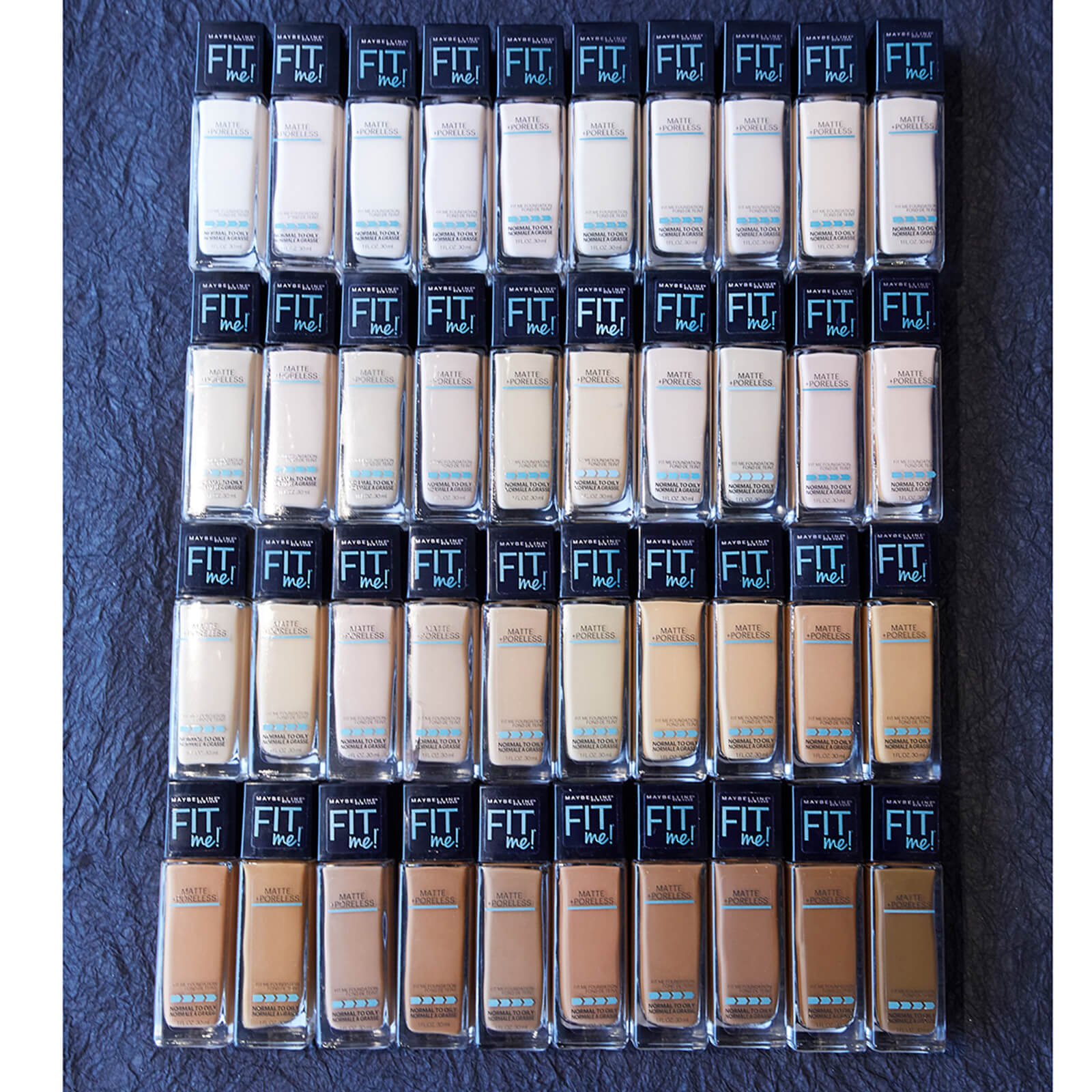 Maybelline Fit Me! Matte and Poreless Mattifying Liquid Foundation 30ml (Various Shades)