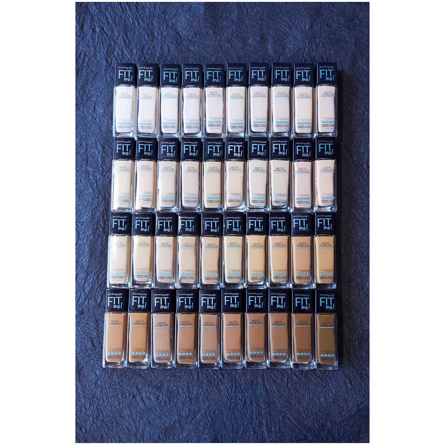 Maybelline Fit Me! Matte and Poreless Mattifying Liquid Foundation 30ml (Various Shades)