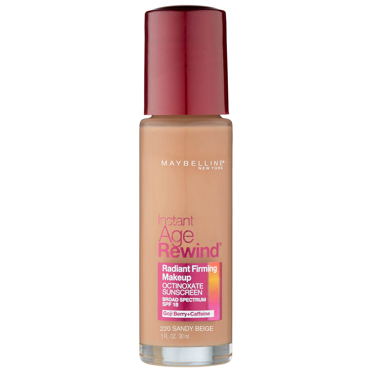 Maybelline Instant Age Rewind Liquid Foundation - 220 Sandy Beige