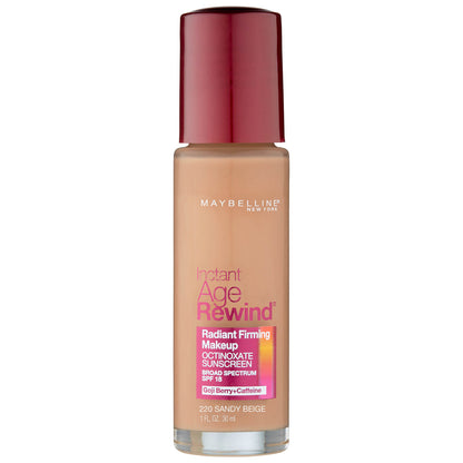 Maybelline Instant Age Rewind Liquid Foundation - 220 Sandy Beige