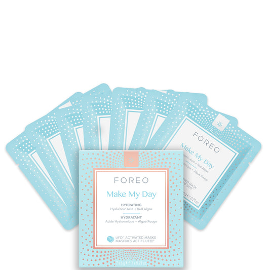 FOREO Make My Day UFO/UFO Mini Anti-Pollution and so Hydrating Face Mask (7 Pack)