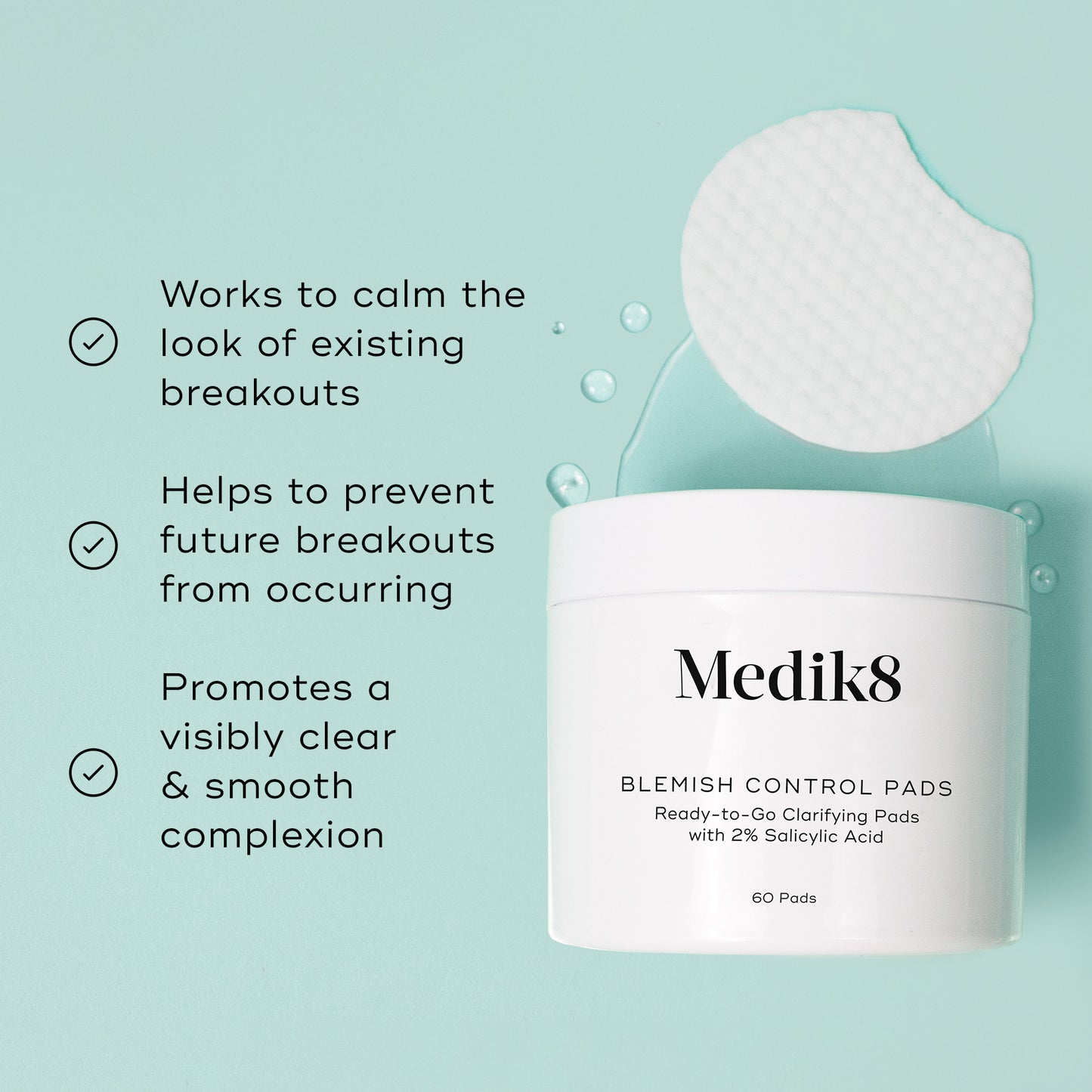 Medik8 Blemish Control Pads (60 Pads)