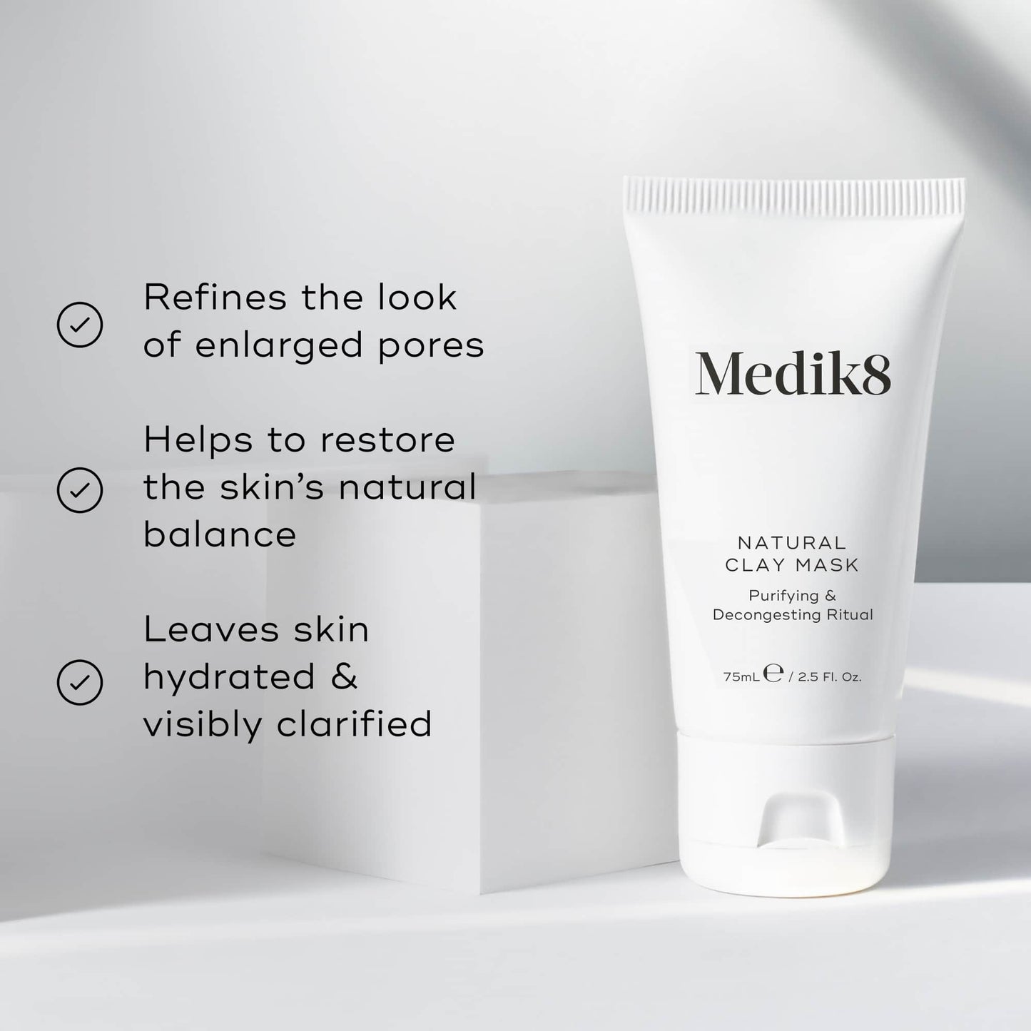 Medik8 Natural Clay Mask 75ml