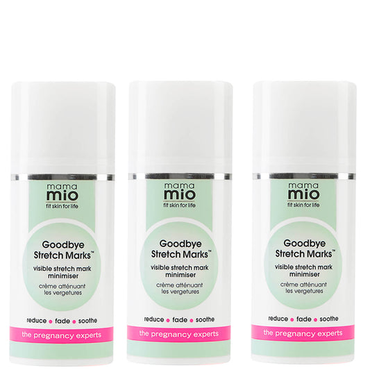 Mama Mio 12 Week Goodbye Stretch Marks Bundle 3 x 100ml