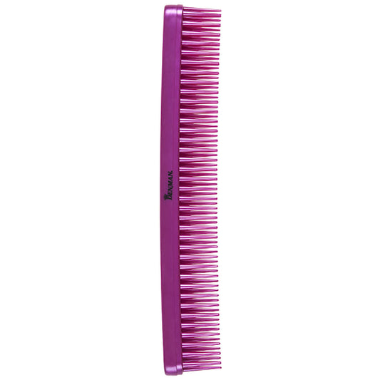 Denman Tame & Tease Styling Comb - Pink (175mm)