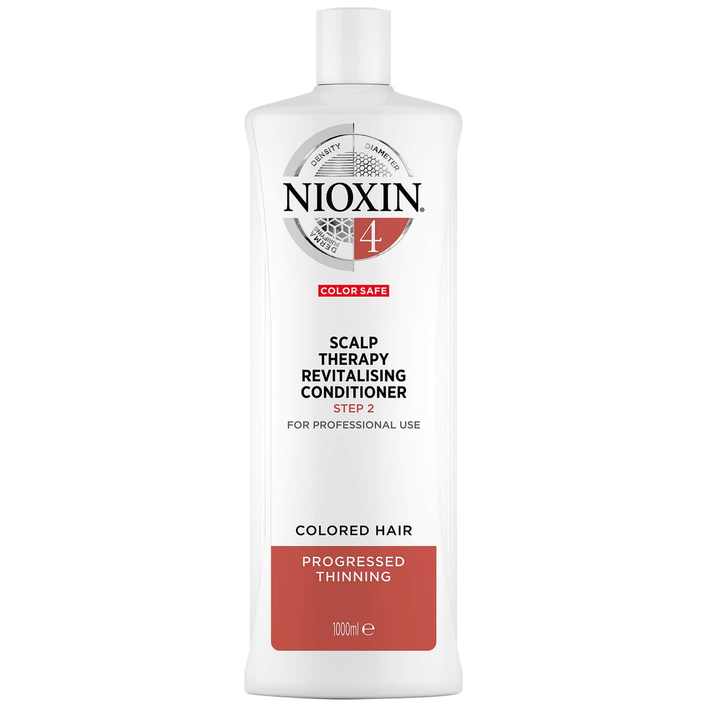 NIOXIN 3-Part System 4 Scalp Therapy Revitalising Conditioner for Coloured Hair with Progressed Thinning 1000ml