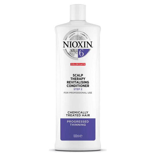 NIOXIN 3-Part System 6 Scalp Therapy Revitalising Conditioner for Chemically Treated Hair with Progressed Thinning 1000ml