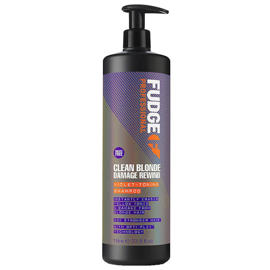 Fudge Clean Blonde Damage Rewind Shampoo 1000ml