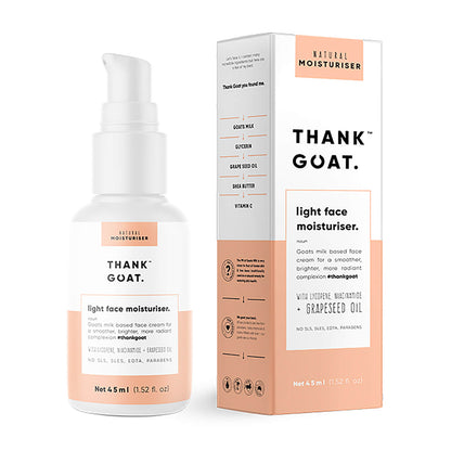 Thank Goat Light Face Moisturiser 45ml