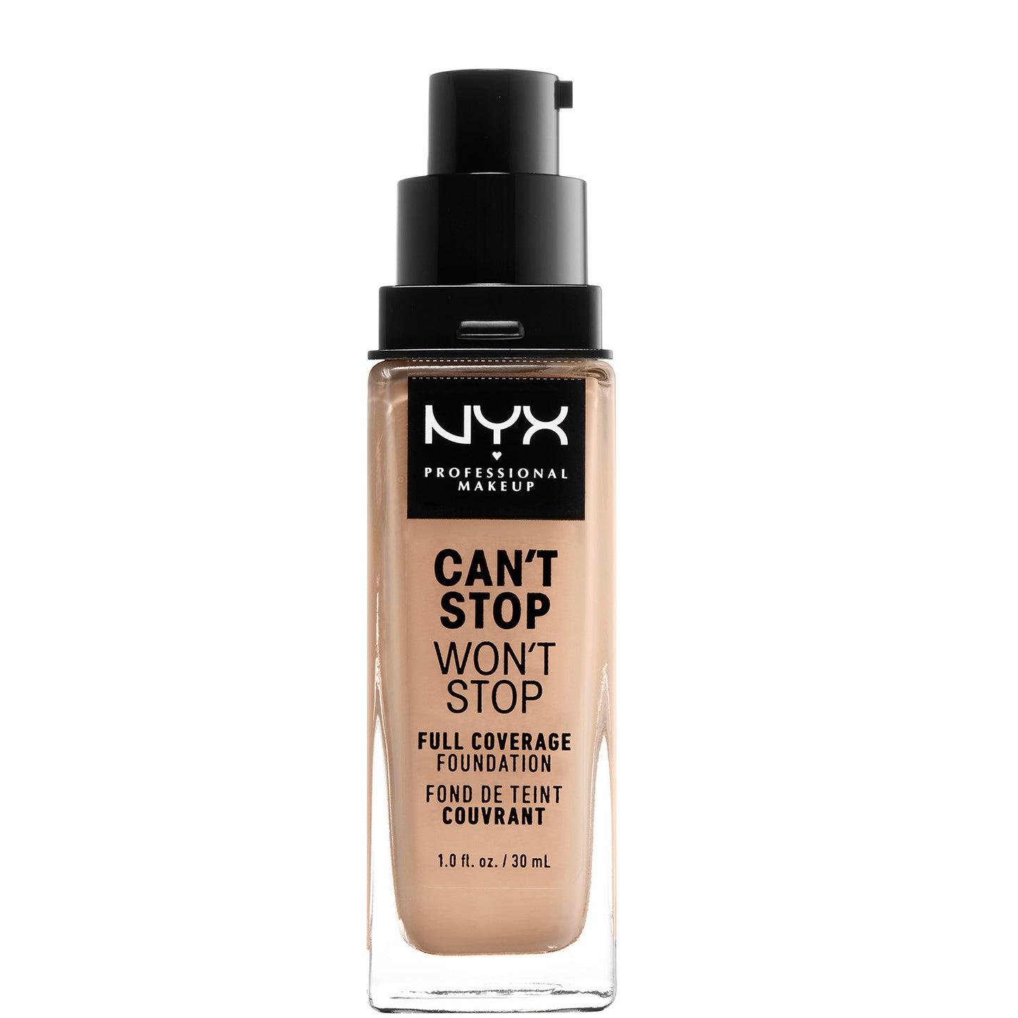 NYX Professional Makeup Can't Stop Won't Stop 24 Hour Foundation (Various Shades)