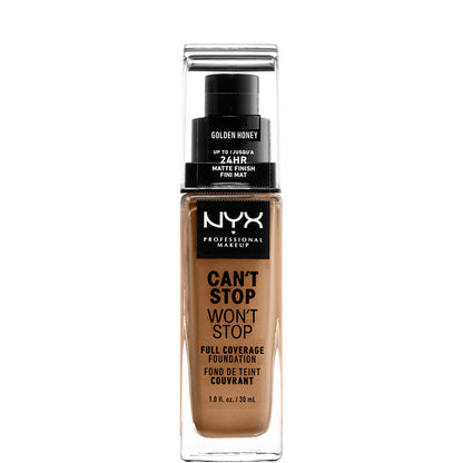 NYX Professional Makeup Can't Stop Won't Stop 24 Hour Foundation (Various Shades)