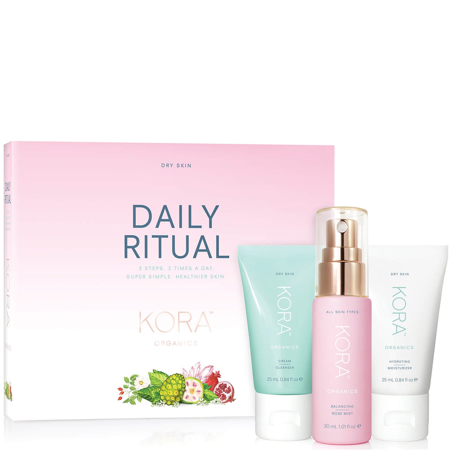 Kora Organics Daily Ritual Kit - Dry