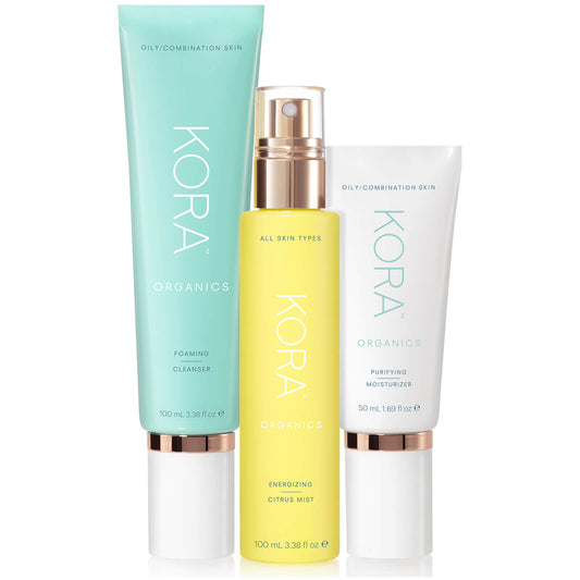 Kora Organics 3 Step System - Oily/Combination