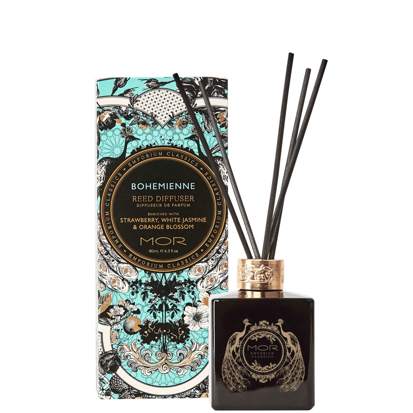 MOR Emporium Classics Bohemienne Reed Diffuser Set 180ml