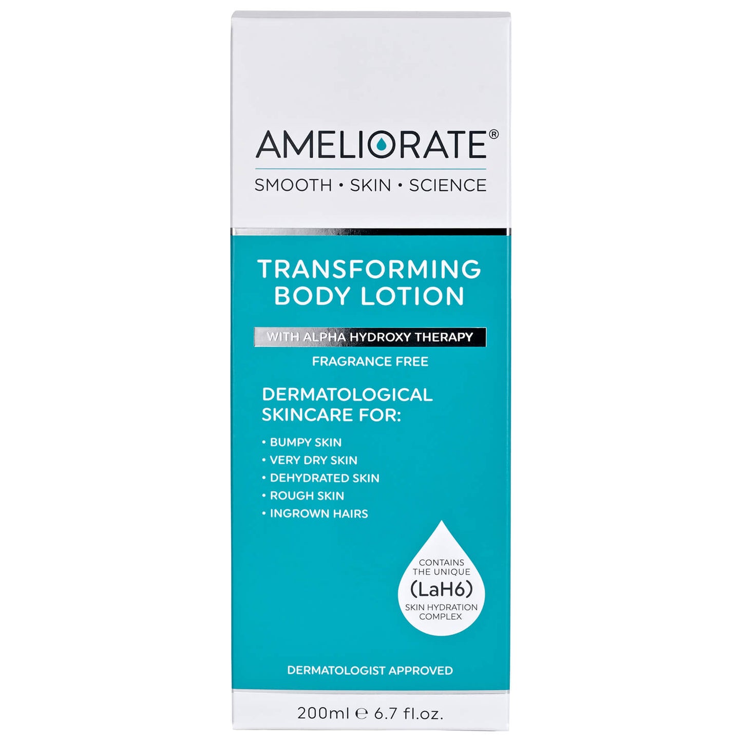 AMELIORATE Transforming Body Lotion Fragrance Free 200ml