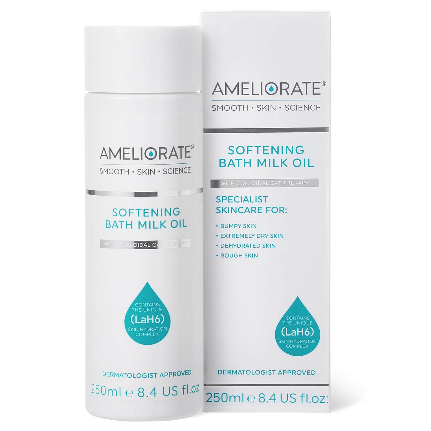 AMELIORATE Softening Bath Milk Oil 250ml