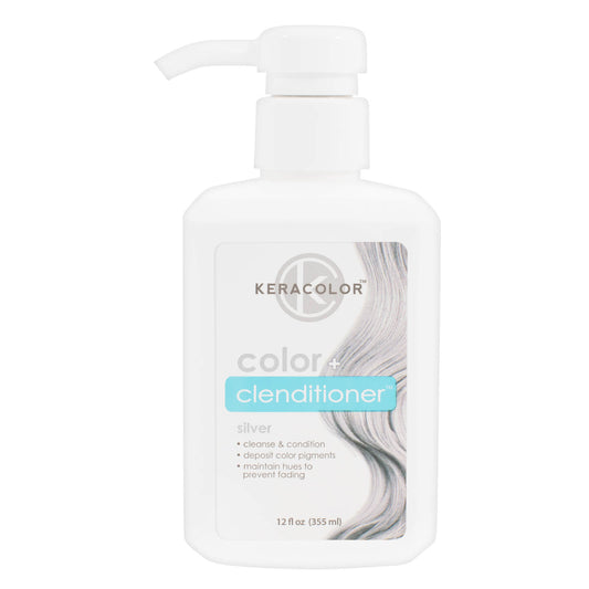 Keracolor Colour + Clenditioner - Silver 355ml