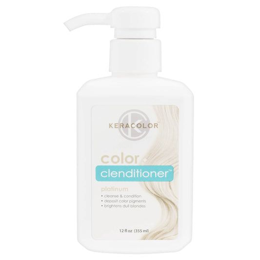 Keracolor Colour + Clenditioner - Platinum 355ml