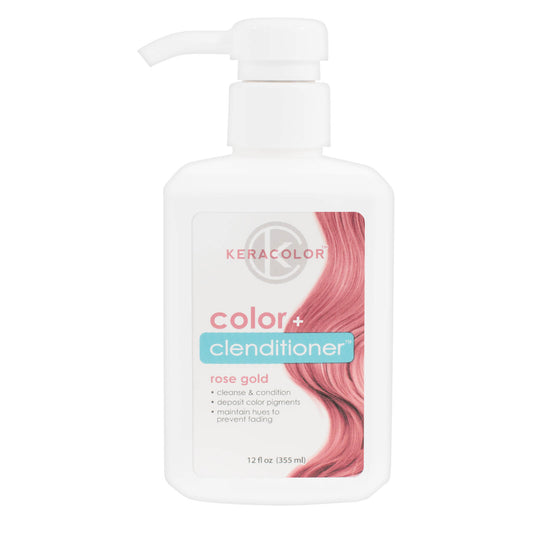 Keracolor Colour + Clenditioner - Rose Gold 355ml