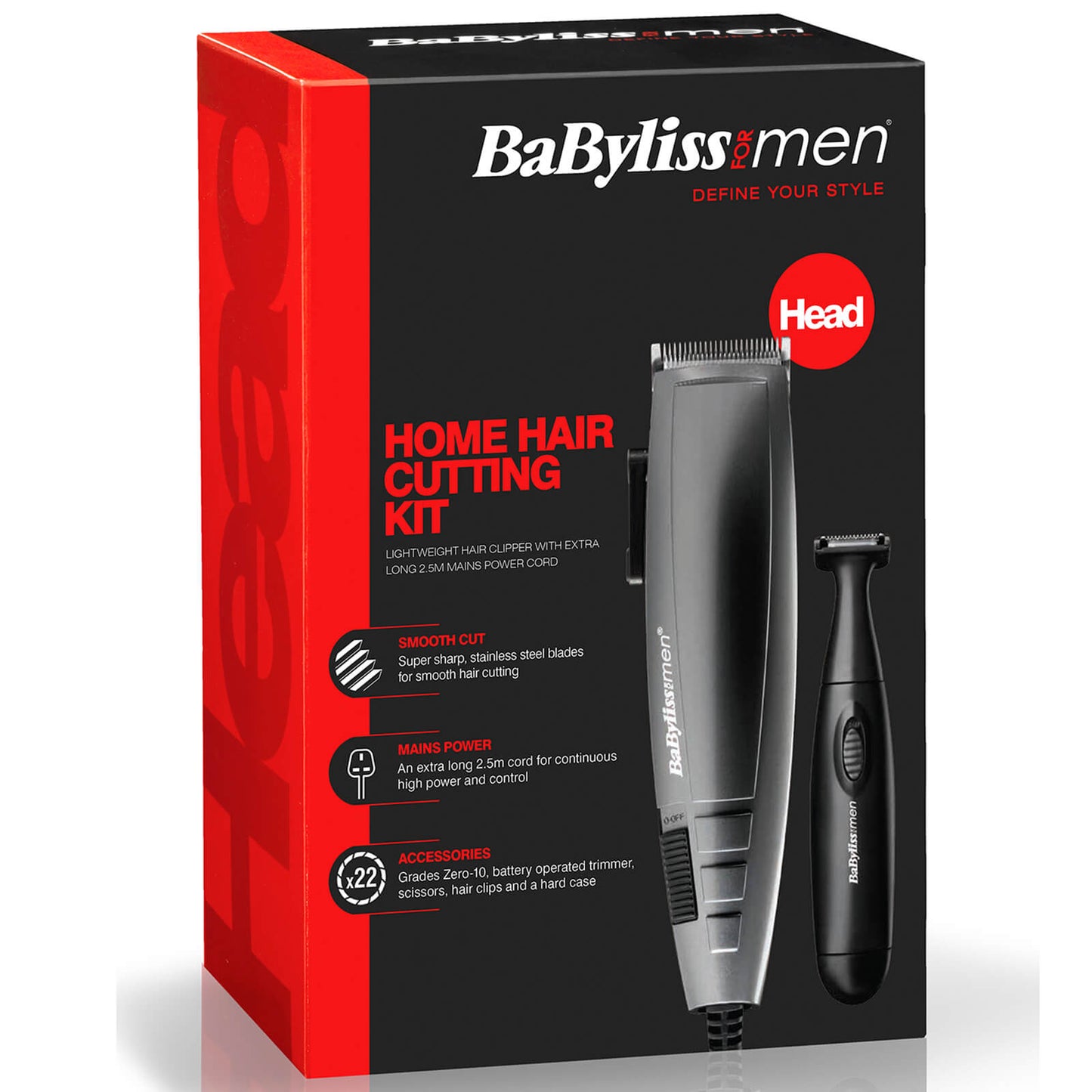 BaByliss 22 Piece Home Hair Cutting Kit