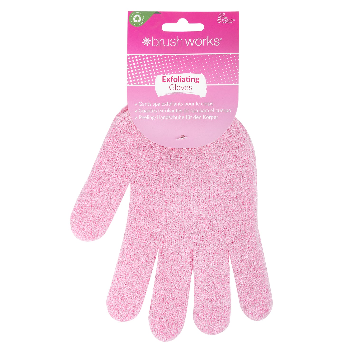 brushworks Exfoliating Gloves