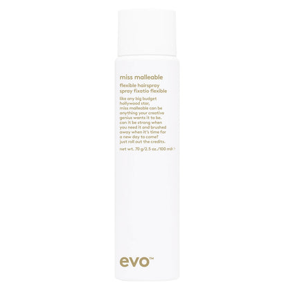 evo Miss Malleable Flexible Hairspray 300ml