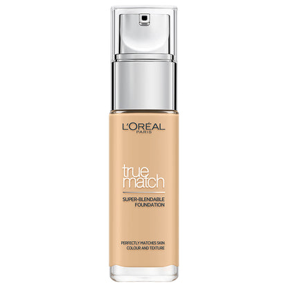 L'Oréal Paris True Match Liquid Foundation with SPF and Hyaluronic Acid 30ml (Various Shades)