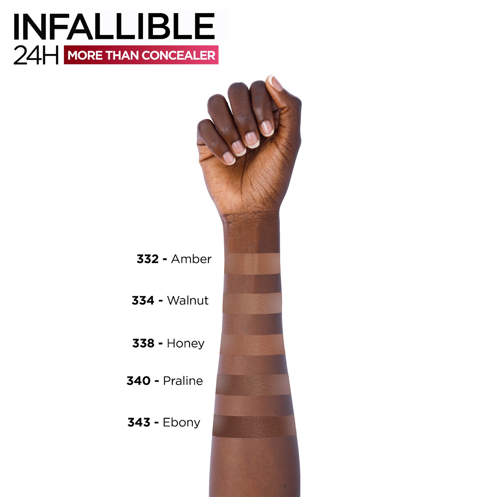 L'Oréal Paris Infallible More Than Concealer 10ml (Various Shades)