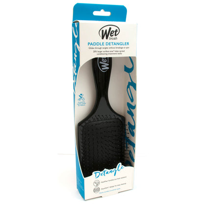WetBrush Detangler Paddle Brush - Black