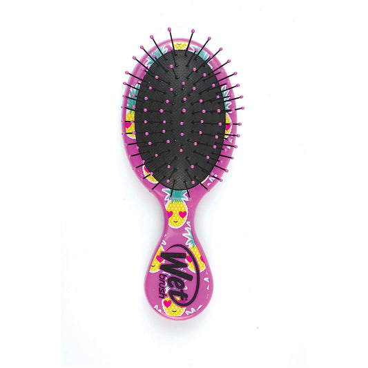 WetBrush Mini Detangler Happy Hair Smiley - Pineapple