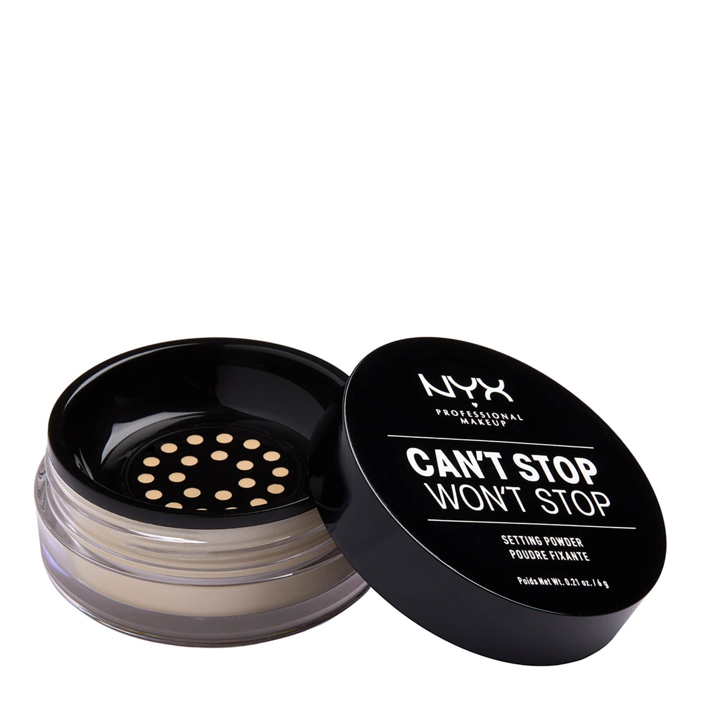 NYX Professional Makeup Can't Stop Won't Stop Setting Powder Light-Medium 6g