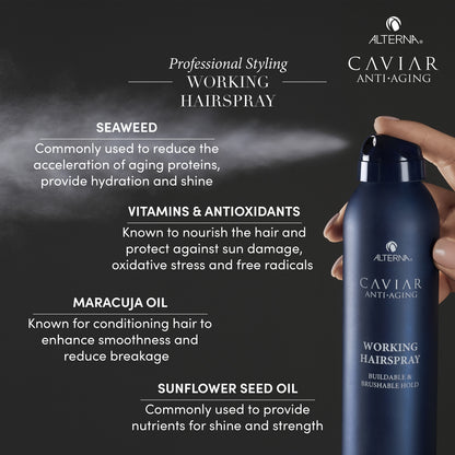 Alterna Caviar Anti-Aging Professional Styling Working Hair Spray 211g