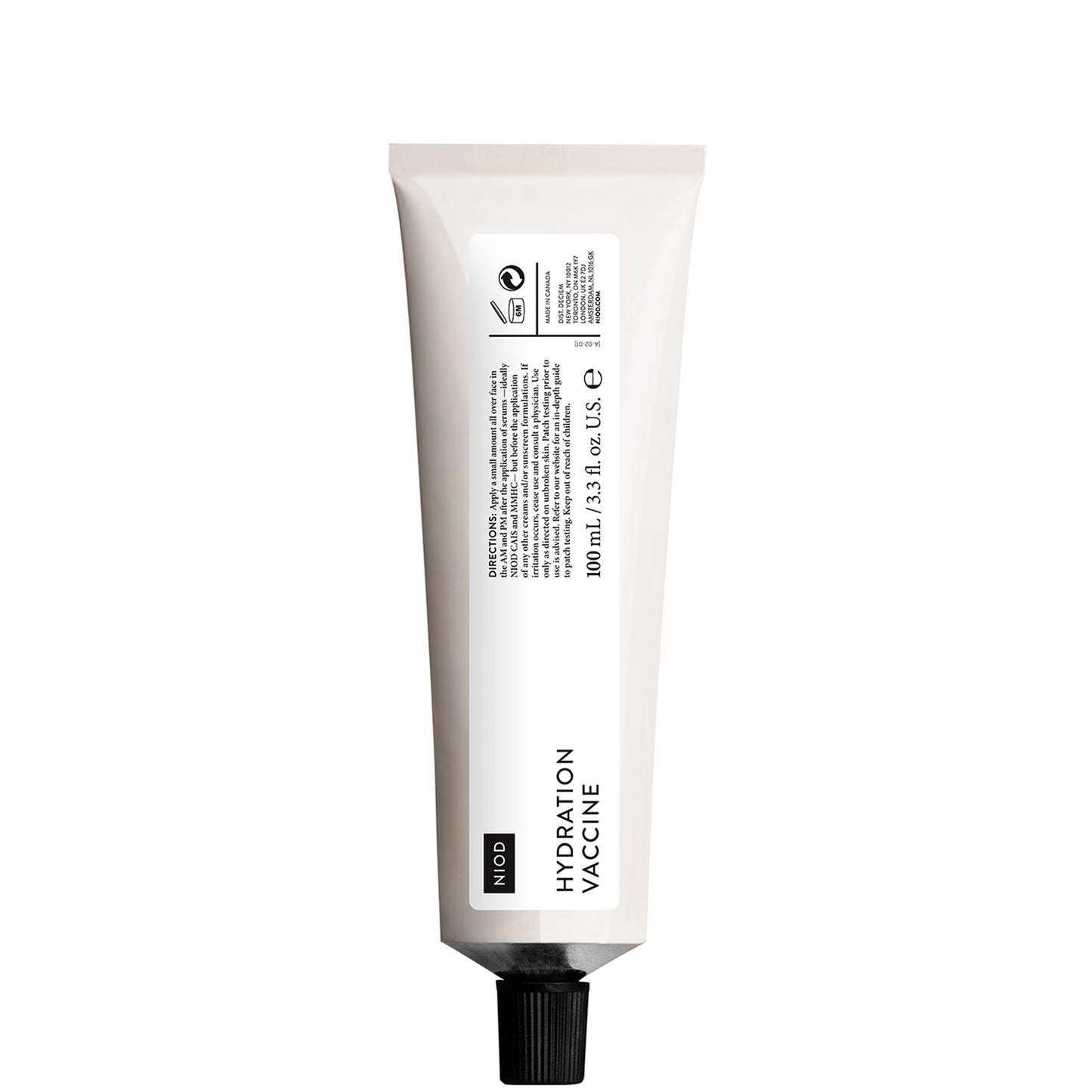 NIOD Hydration Vaccine Moisturiser 100ml