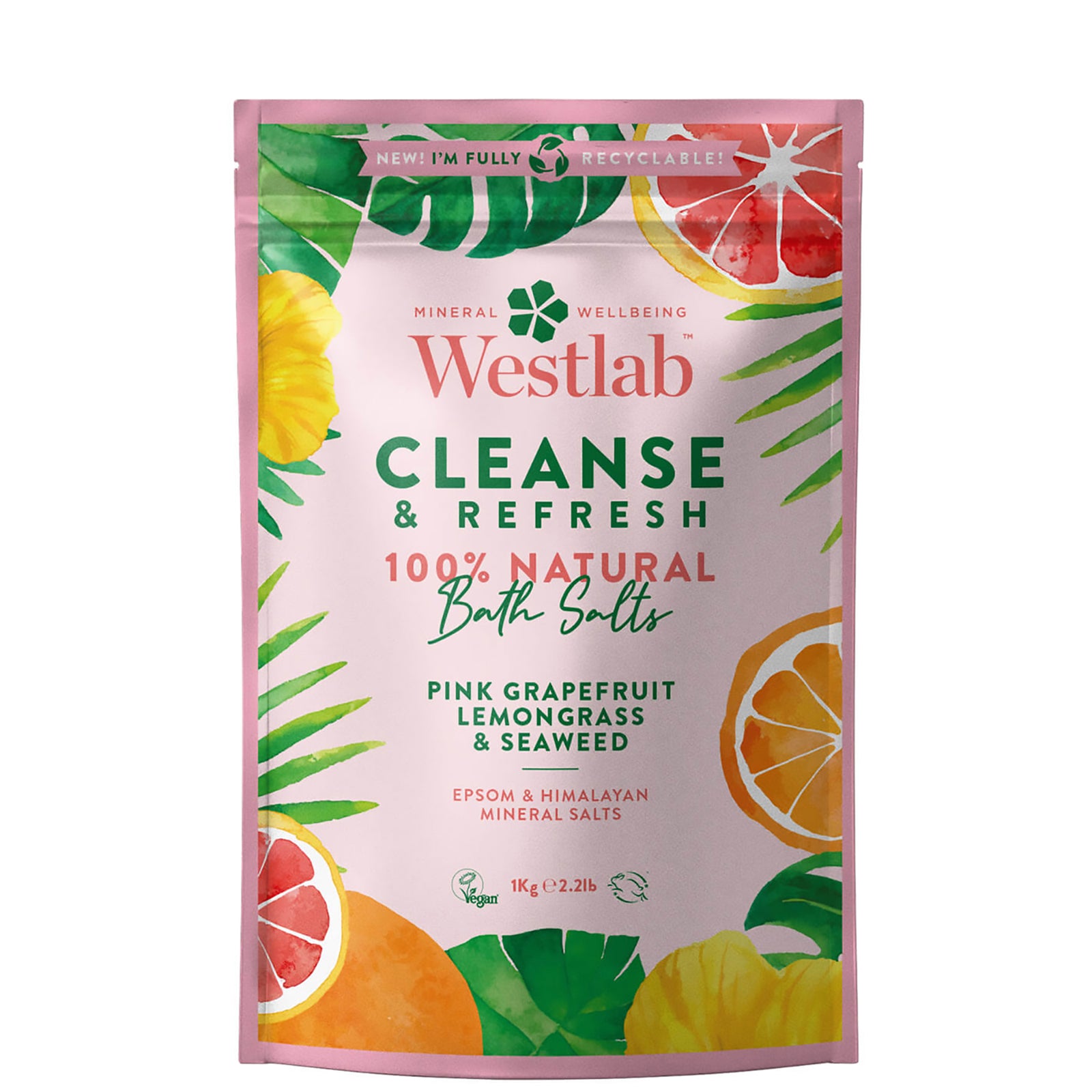 Westlab Cleanse Bathing Salts 1kg