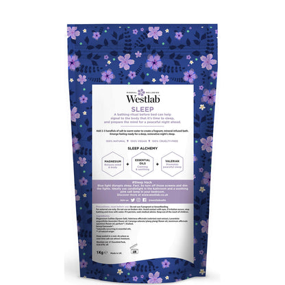 Westlab Sleep Bathing Salts 1kg