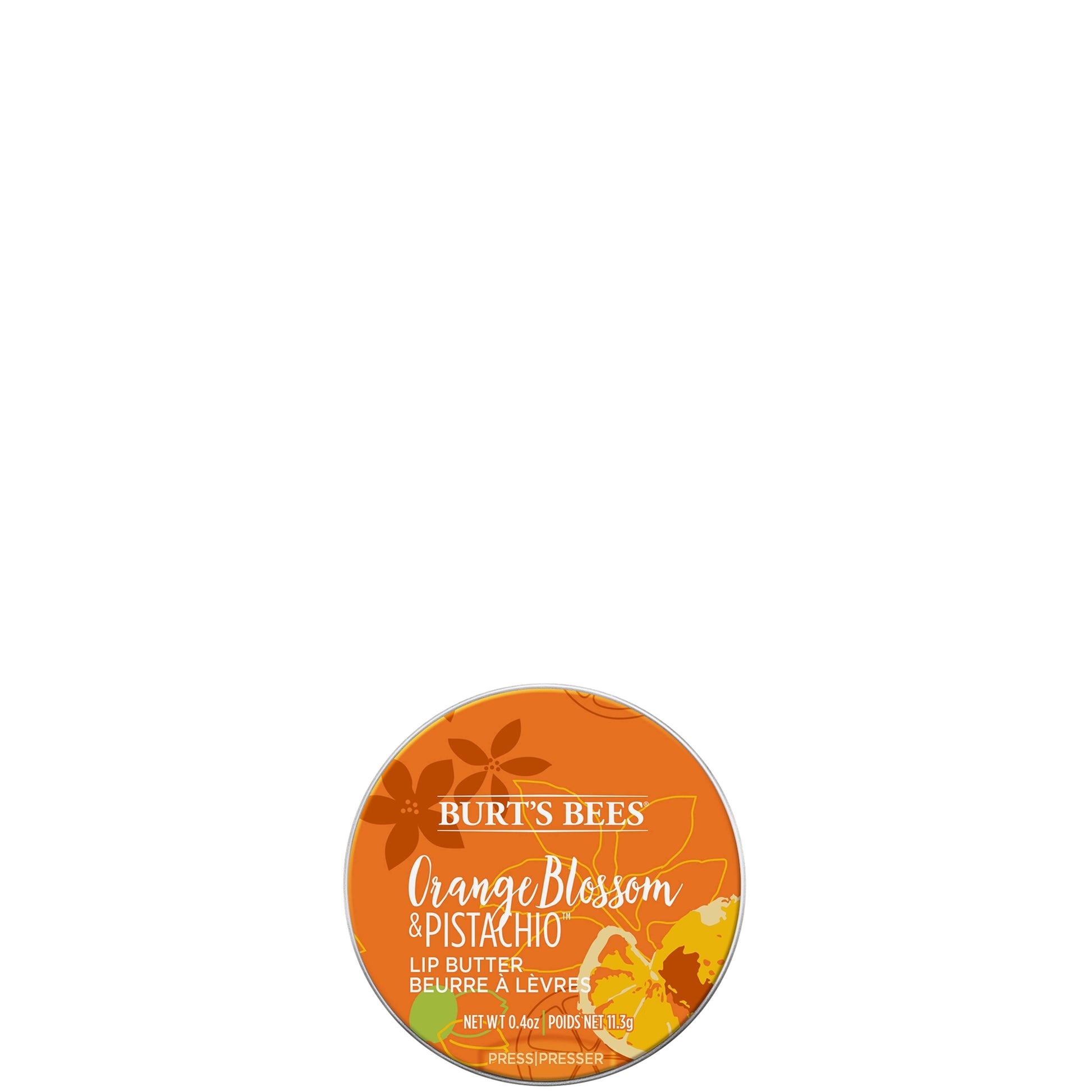 Burt's Bees 100% Natural Moisturizing Lip Butter with Orange Blossom and Pistachio, 11.3g