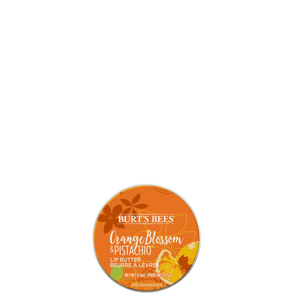 Burt's Bees 100% Natural Moisturizing Lip Butter with Orange Blossom and Pistachio, 11.3g