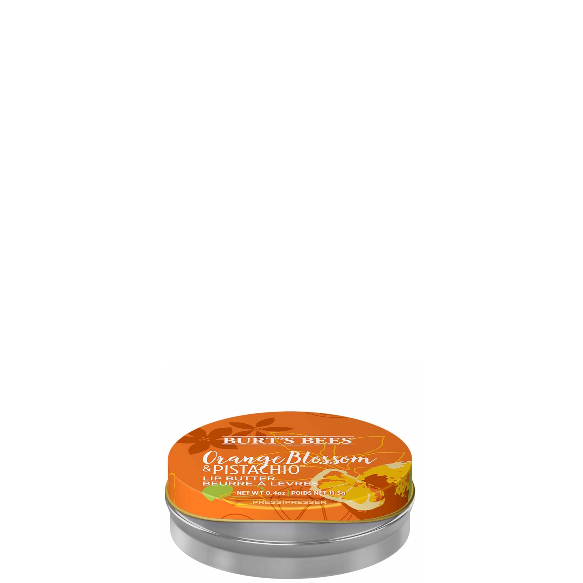 Burt's Bees 100% Natural Moisturizing Lip Butter with Orange Blossom and Pistachio, 11.3g