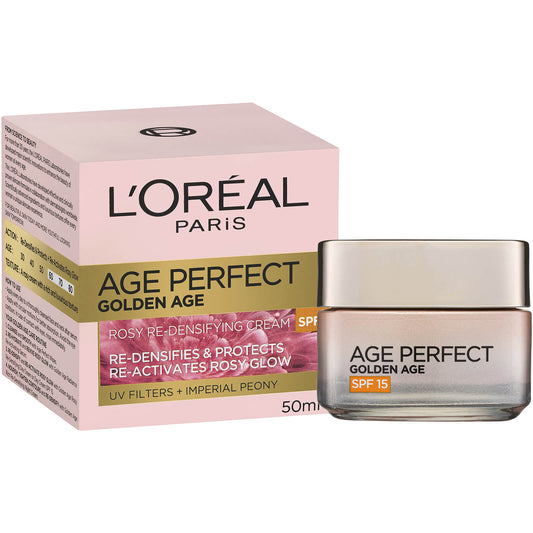 L'Oréal Paris Age Perfect Golden Age Re-Densifying SPF15 Day Cream 50ml