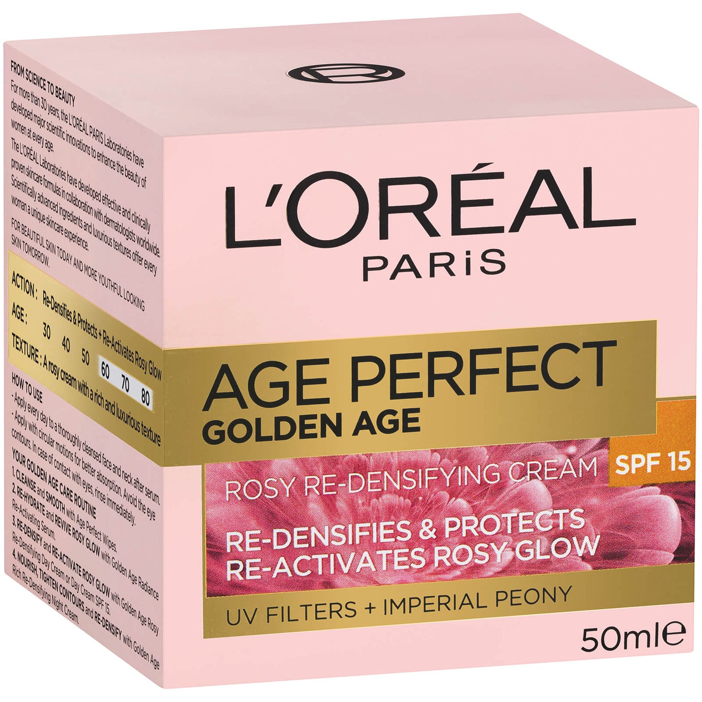 L'Oréal Paris Age Perfect Golden Age Re-Densifying SPF15 Day Cream 50ml