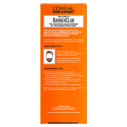 L'Oréal Paris Men Expert Barber Club Beard Oil 30ml