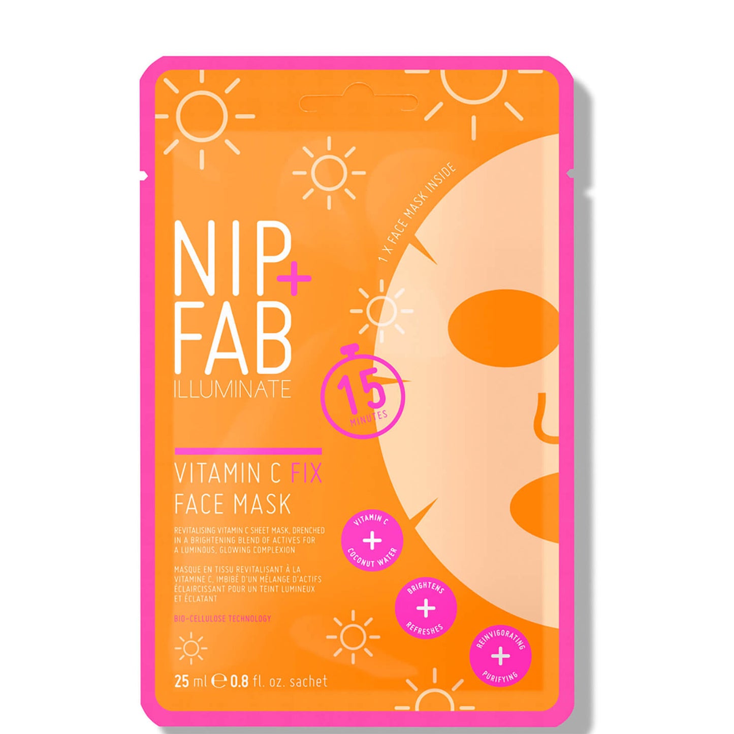 NIP+FAB Vitamin C Fix Face Mask 10g