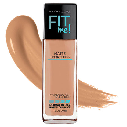 Maybelline Fit Me! Matte and Poreless Mattifying Liquid Foundation 30ml (Various Shades)