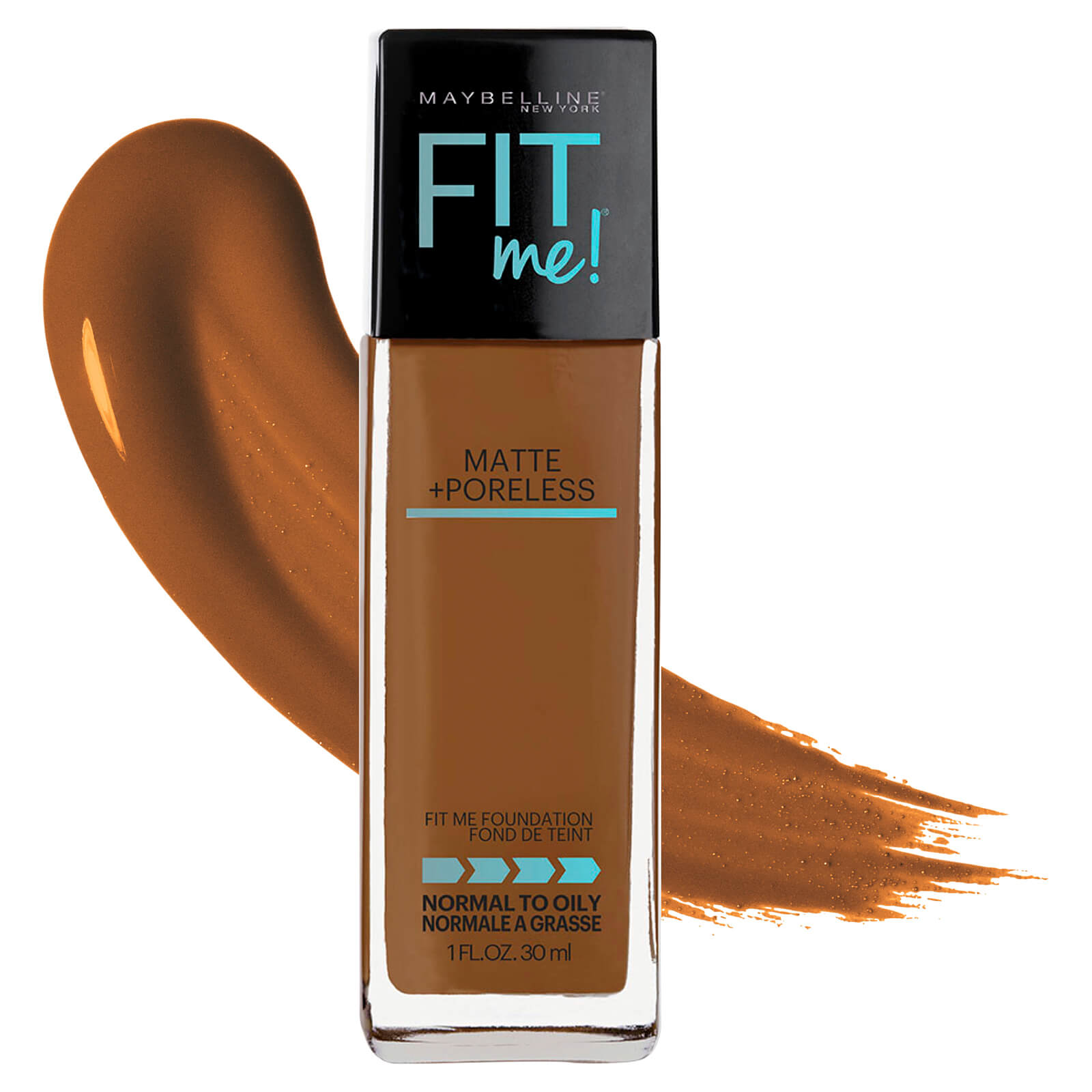 Maybelline Fit Me! Matte and Poreless Mattifying Liquid Foundation 30ml (Various Shades)